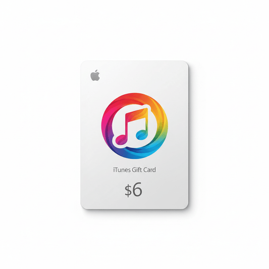 Apple I Tunes Gift Card $6 ( US REGION ) - Discount Store