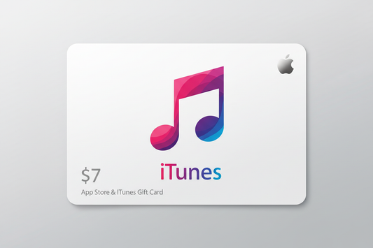 Apple I Tunes Gift Card $7